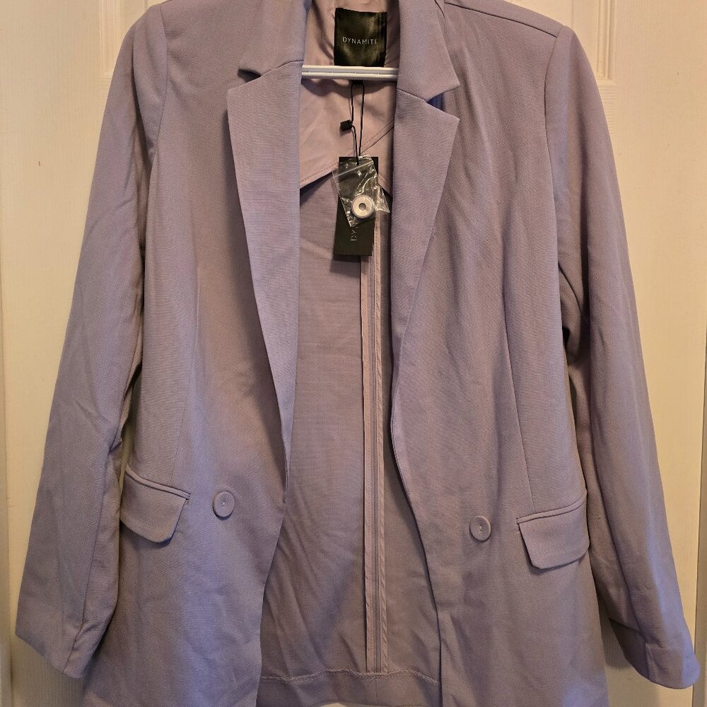 Dynamite lavender blazer